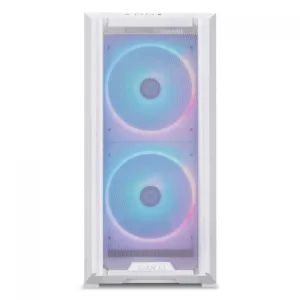 Gabinete Gamer Lian Li Lancool 216 RGB Mid Tower Vidro Temperado White ATX Sem Fonte Com 3 Fans LANCOOL 216RW WHITE