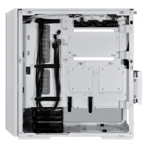 Gabinete Gamer Lian Li Lancool 216 RGB Mid Tower Vidro Temperado White ATX Sem Fonte Com 3 Fans LANCOOL 216RW WHITE