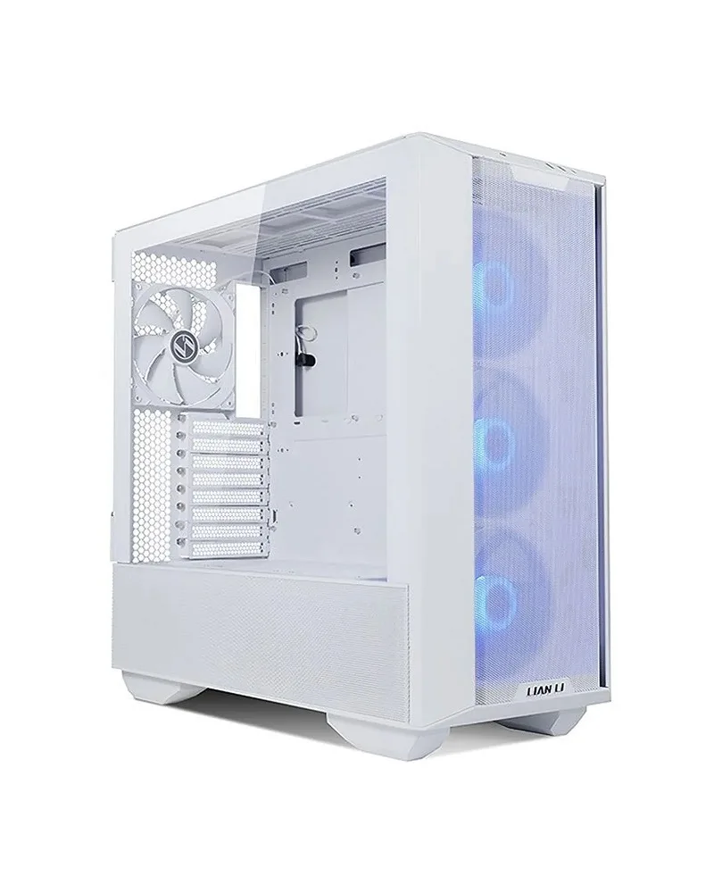 Gabinete Gamer Lian Li Lancool III-R Mid Tower RGB ATX com Lateral em Vidro Temperado e 4 Coolers Branco LANCOOL 3R-W