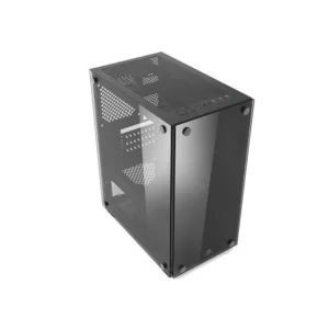 Gabinete Gamer C3Tech Lateral em vidro temperado sem Fonte Preto MT-G110BK