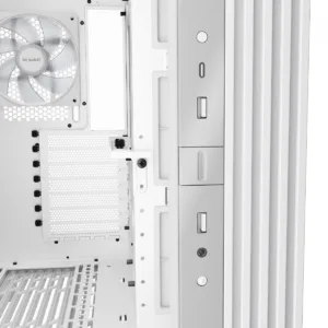 Gabinete Gamer Be Quiet Light Base 600 DX ARGB Mid Tower ATX Vidro Temperado Sem Fans Branco BGW66