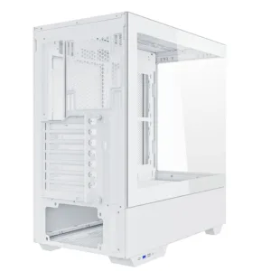 Gabinete Gamer Redragon Mid Tower Sem Fonte Ca-607w Reflect Flow Pro Preto