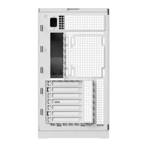 Gabinete Gamer Geometric Future Model 5 Mid-Tower Lateral de Vidro Branco GEO-M5-W