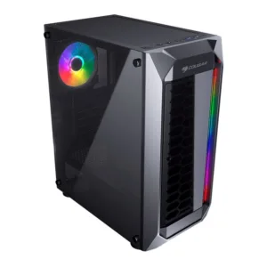 Gabinete Gamer Cougar MX410 Preto com Lateral em Acrílico 385VM60.0005