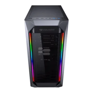 Gabinete Gamer Cougar MX410 Preto com Lateral em Acrílico 385VM60.0005