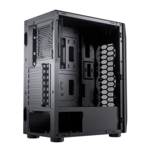 Gabinete Gamer Cougar MX410 Preto com Lateral em Acrílico 385VM60.0005