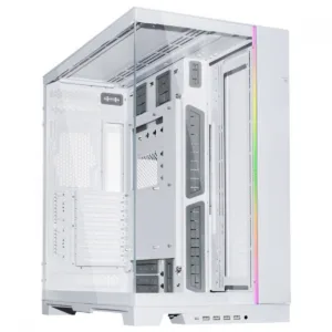 Gabinete Gamer Lian Li O11 Dynamic EVO XL Full Tower Vidro Temperado White Sem Fonte Sem Fan O11DEXL-W branco