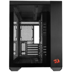 Gabinete Gamer Redragon O11 Dynamic Mini Edition Mid Tower Vidro Temperado Preto sem Fan O11DMINI-RD-X
