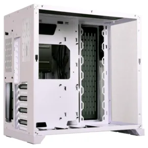 Gabinete Gamer Lian Li PC-011 Dynamic Mini ITX / Micro ATX / ATX Lateral e Frontal em Vidro Branco PC-O11 DYNAMIC WHITE