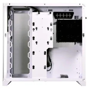 Gabinete Gamer Lian Li PC-011 Dynamic Mini ITX / Micro ATX / ATX Lateral e Frontal em Vidro Branco PC-O11 DYNAMIC WHITE