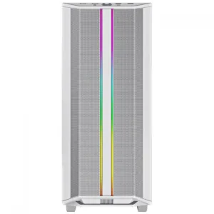 Gabinete Gamer Gamemax Precision ARGB 8808WT Branco Mid Tower Vidro Temperado E-ATX com 5 Fans