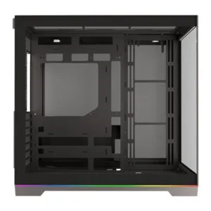 Gabinete Gamer Redragon Scalpel ARGB Mid Tower Lateral de Vidro Preto GC-628