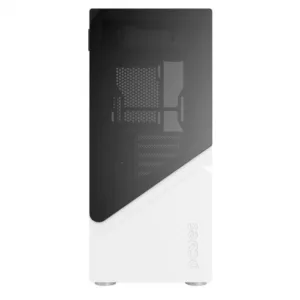 Gabinete Gamer PCYES Set White Ghost com Lateral em Vidro GSWGPBR