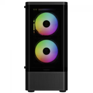 Gabinete Gamer Gamdias Talos E3 CG Mid Tower Vidro Temperado ATX Com 3 Fans ARGB Preto