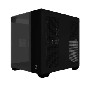 Gabinete Gamer Bluecase Vegas Preto Vidro Temperado S/Fan Mid Tower BG-059B