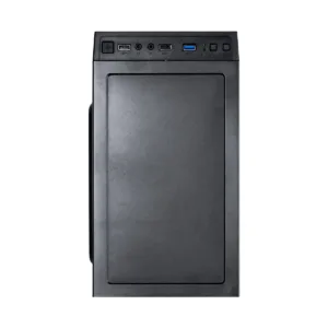 Gabinete Gamer Vinik Wave Preto com Lateral Acrílica GGWACBK
