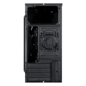 Gabinete Gamer Vinik Wave Preto com Lateral Acrílica GGWACBK