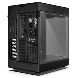 Gabinete Gamer Hyte Y60 Mid Tower Vidro Temperado ATX Sem Fonte Com 3 fans preto CS-HYTE-Y60-B