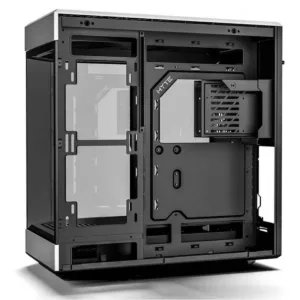 Gabinete Gamer Hyte Y60 Mid Tower Vidro Temperado ATX Sem Fonte Com 3 fans preto CS-HYTE-Y60-B