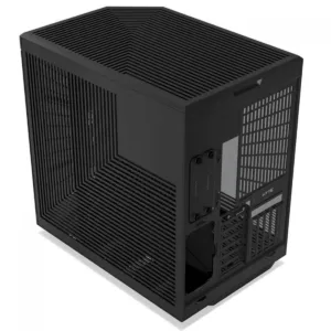 Gabinete Gamer Hyte Y70 Touch Infinite Pitch Black, Com Display 2.5K 14.9 Pol Touch Mid Tower Vidro Temperado EATX Sem Fans Preto CS-HYTE-Y70TTI-BB