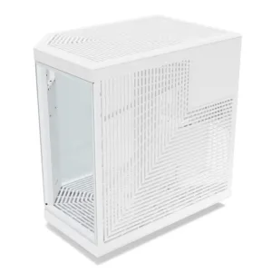 Gabinete Gamer Y70 Hyte Touch Snow White Com Display 2.5K 14.9 Pol Touch Mid Tower Vidro Temperado EATX Sem Fans Branco CS-HYTE-Y70TTI-WW