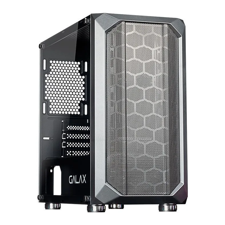 Gabinete Nebulosa Lateral Vidro temperado Preto GX700 - Galax