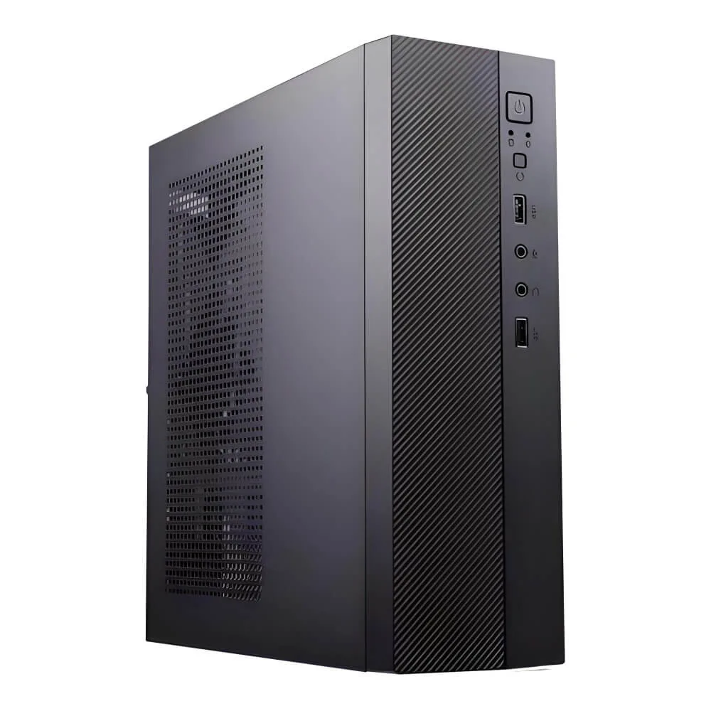 GABINETE SLIM COM FONTE 200W BG-2000 PRETO - BLUECASE