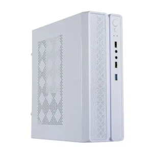Gabinete Slim Bluecase SlimDesk BG-2002W Branco com Fonte 200W
