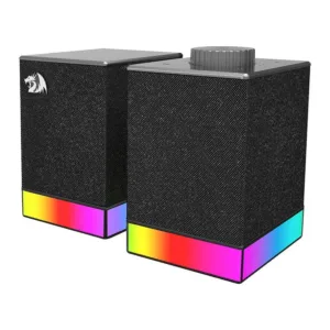 Caixa de Som Gamer Redragon Glyph 2.0 RGB 5W RMS Bluetooth Preto GS517