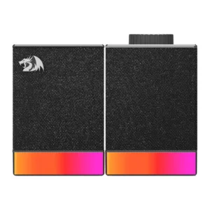 Caixa de Som Gamer Redragon Glyph 2.0 RGB 5W RMS Bluetooth Preto GS517