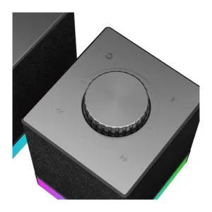 Caixa de Som Gamer Redragon Glyph 2.0 RGB 5W RMS Bluetooth Preto GS517