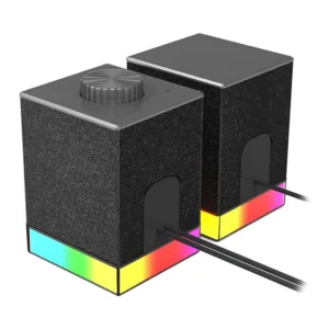 Caixa de Som Gamer Redragon Glyph 2.0 RGB 5W RMS Bluetooth Preto GS517