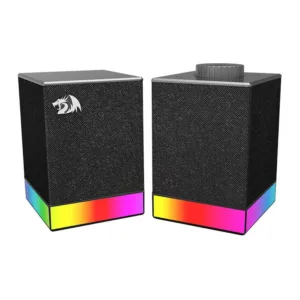 Caixa de Som Gamer Redragon Glyph 2.0 RGB 5W RMS Bluetooth Preto GS517
