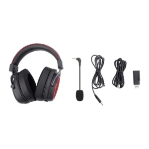 Headset Gamer Redragon Luna Pro Drivers 53mm Wireless Preto H540-PRO