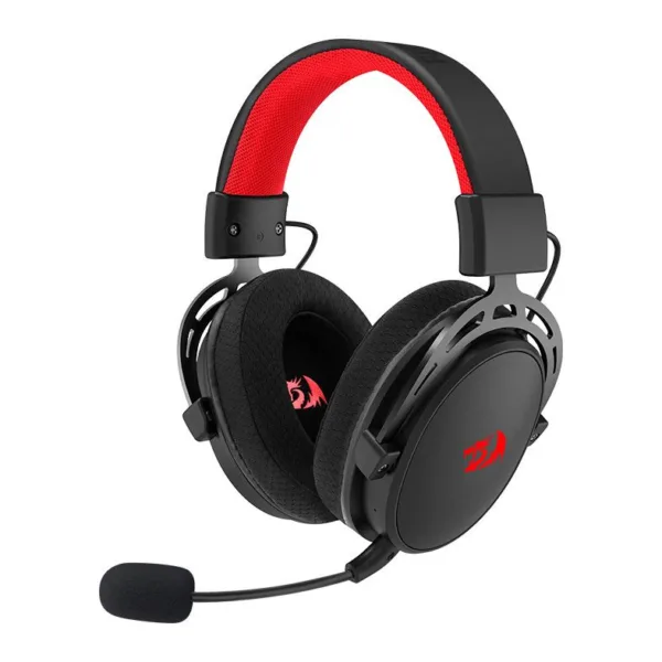 Headset Gamer Redragon Cragblade Pro Drivers 50mm Wireless multiplataforma Preto H541-PRO