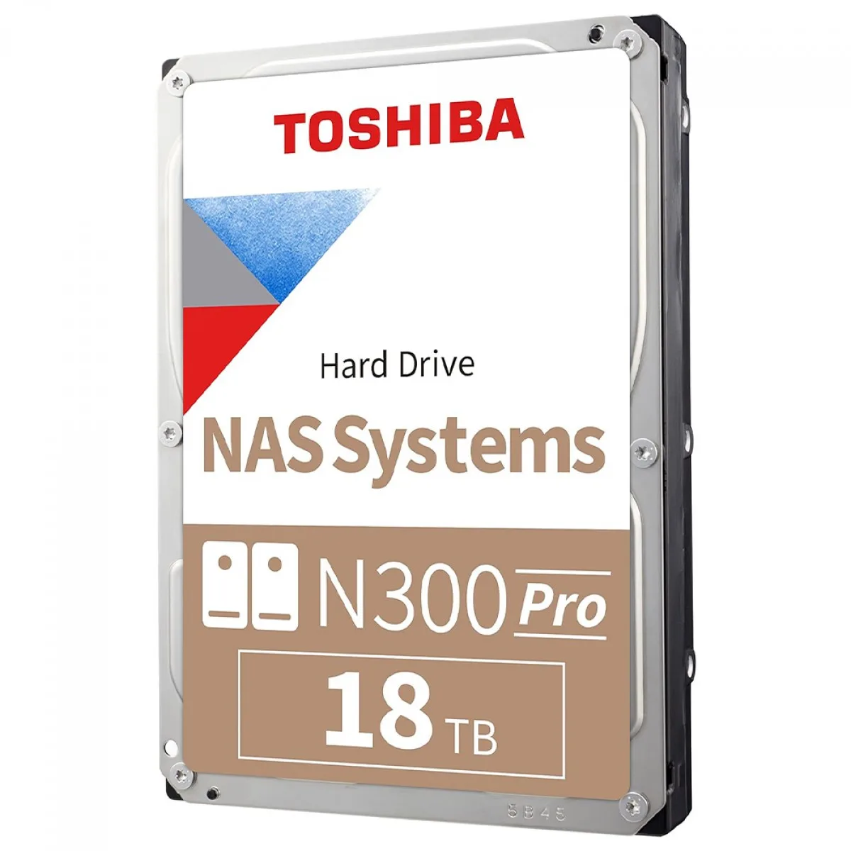 HD N300 PRO 18TB 7200RPM 512MB NAS 3.5 Aplicação em IA HDWG51JXZSTB - Toshiba