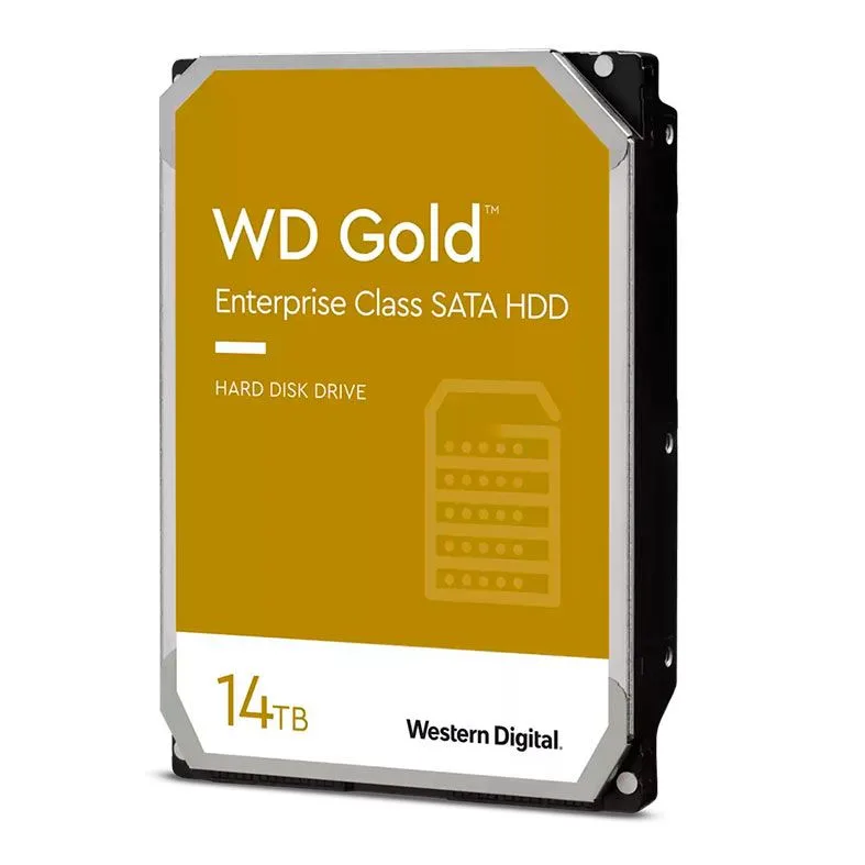 HD Western Digital Gold 14TB 3.5" 7200RPM SATA III 512MB Cache WD141KRYZ