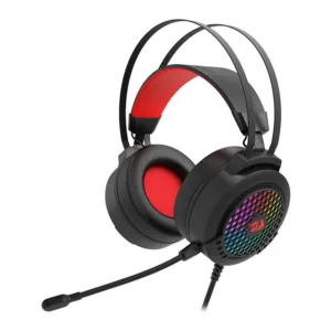Headset Gamer Redragon Carmen RGB Drivers 50mm Preto H261