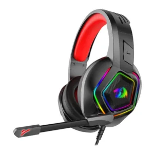 Headset Gamer Redragon Medea RGB com Drivers de 50mm Preto H280
