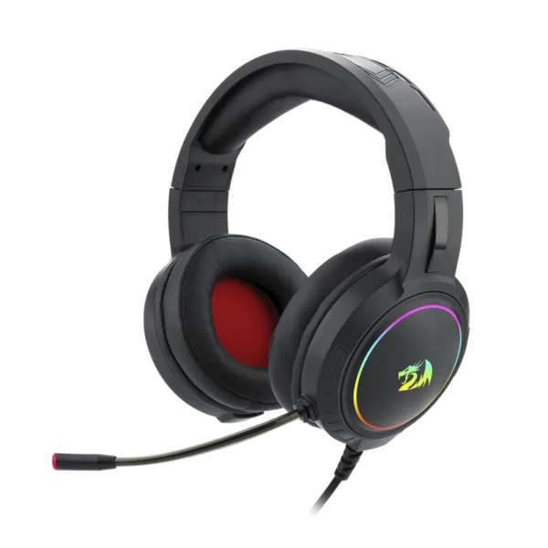 Headset Gamer Redragon Mento RGB Driver 50mm Multiplataforma Preto H270-RGB
