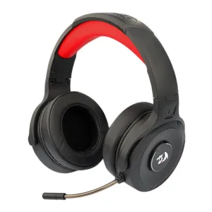 Headset Gamer Redragon Pelops Pro Drivers 40mm Wireless Preto e Vermelho H818-PRO