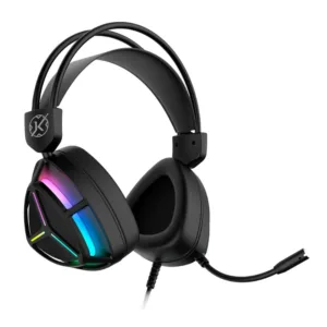 Headset Gamer Kalkan Sven RGB 50mm Usb+3.5mm 2m Preto Klk00053