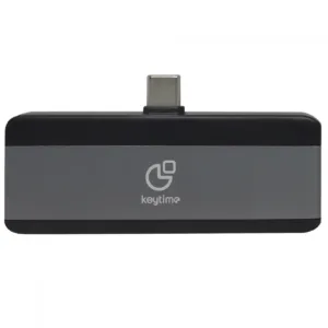 Hub Adaptador 4 em 1 HubStation Tipo-C para HDMI+USB+USB Tipo-C+3.5mm KYT00033 - Keytime