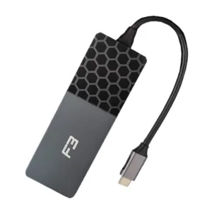 Hub Adaptador Type-c 7 em 1 Para HDMI Type-c USB 3.0 Micro SD SDe LAN JC-TYC-760 - f3