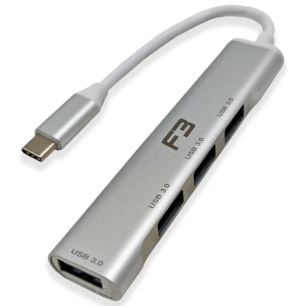 HUB Type C para USB 3.0 4 portas JC-TYC-4U - f3