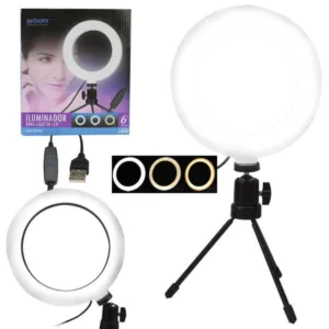 Iluminador De Led Hing Light 6 Polegadas 3 Tolidades LUM-R06W5 - Exbom