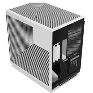 Gabinete Gamer Hyte Y70 Mid Tower Vidro Temperado EATX Sem Fans Preto e Branco CS-HYTE-Y70-BW