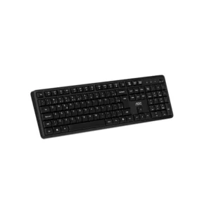 Kit Teclado e Mouse AOC KM460 USB 1200 DPI 104 Teclas Resistente a Derramamento Preto
