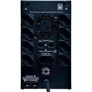 Nobreak Gamer Redragon One Up Nitro Ti Rgb Senoidal 2000va Entra Bivolt Sai 115v 20ONE4593