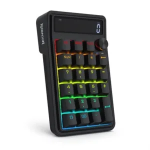 Teclado Numérico Redragon Gamer Cove RGB Preto K733-RGB